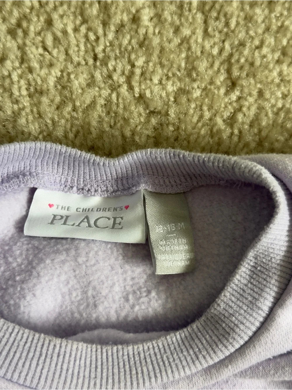 The Children's Place Lilac Heart Set